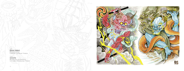 Tattoo Flash from the French Kiss Project – Schifferbooks