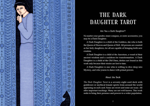 The Dark Daughter Tarot – Schifferbooks