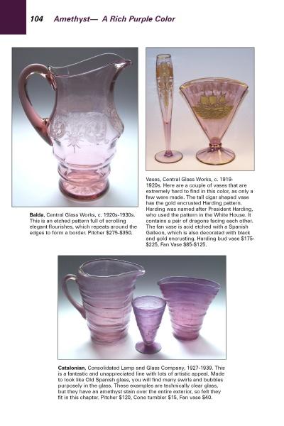 Amethyst Depression Era Glass Cups Set of 8