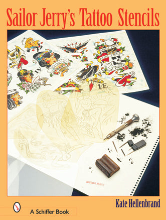 洋書 Sailor Jerry Tattoo Drawings Sailor Jerry's Tattoo Stencils – Schifferbooks