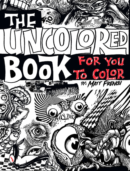 The Uncolored Book for You to Color – Schifferbooks