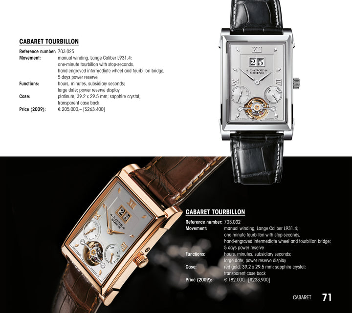 A. Lange & Söhne® Highlights – Schifferbooks
