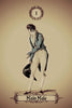 A Regency-era man in vintage attire bows with hat in hand, inspired by Kipper Oracle Cards from Schiffer Publishing, Ltd.; ornate text reads "I" above and "Main Male" below, evoking classic fortune-telling card style.
