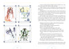 Four vivid cards from Schiffer Publishing’s The Transparent Tarot (2nd Edition, Deck and Guidebook Box Set) appear on the left, while the right page offers tarot reading tips—all set against a light decorative background.