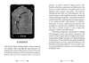 A spread in The Mahābhārata Oracle by Schiffer Publishing, Ltd. shows the Gandiva bow on the left with "Power" below, and text about its origins and power—perfect for a card deck or spiritual guidebook.