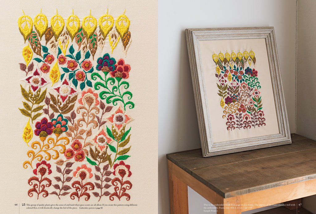 Artful Botanical Embroidery Book