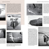 The Schifferbooks title "Nose Art of the 5th Air Force: Pin-Ups and More, 1942–1947" showcases vintage black-and-white WWII nose art photos with pin-up women, plane names like Duchess of Paducah, and detailed captions plus historical context.