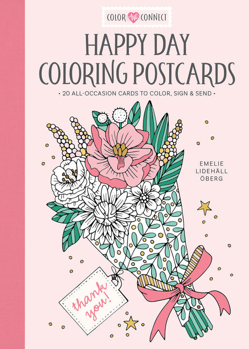 Happy Day Coloring Postcards – Schifferbooks
