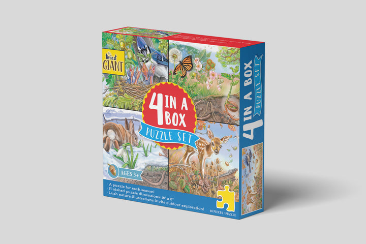 The Tiniest Giant 4-in-1 Puzzle Set – Schifferbooks