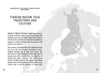 A book page titled "Finnish Nation, Folk Traditions, and Culture" discusses Schiffer Publishing, Ltd.'s Nordic Forest Rituals Oracle Cards, exploring Finnish history and ancient northern European hunter-gatherer cultures and forest spirits.