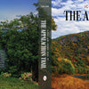 A book cover with lush green mountains and forests under a blue sky showcases Iconic and Hidden Gems of the Appalachian Trail by Schiffer Publishing, Ltd.—a nature photography book ideal for day hike enthusiasts. The back features a mountain and river landscape below the title.