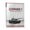 Leopard 1 by Schiffer Publishing, Ltd. features a black-and-white photo of the iconic Cold War NATO tank and a technical drawing in the background on its cover.