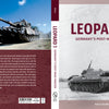 Front cover of Leopard 1 by Schiffer Publishing, Ltd., showing the classic NATO tank crossing rugged ground under a blue sky, with another Leopard 1 behind—a must-have for Cold War military history fans.