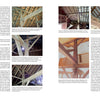 A two-page spread in *The Historic Dutch American Barns of New Jersey and Southern New York* (Schiffer Publishing, Ltd.) features photos of timber barn roofs and beams with text on the author’s observations of vernacular joinery techniques.