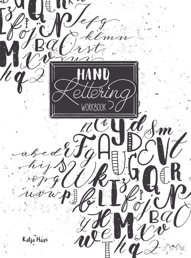 Hand Lettering Coloring Book Examples Hand Lettering Workbook – Schifferbooks