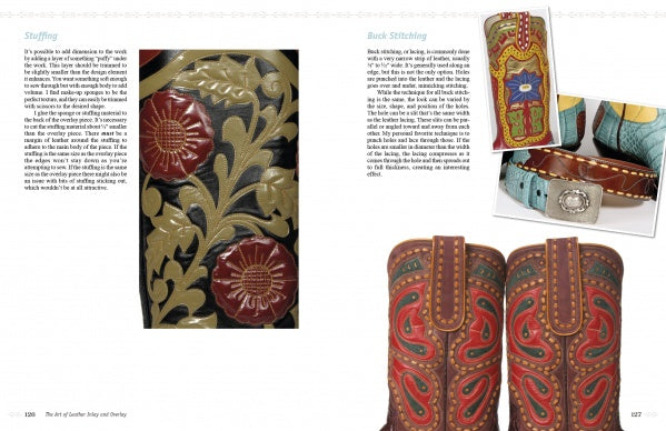 Leather Pattern Inlay The Art of Leather Inlay and Overlay – Schifferbooks