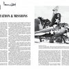 A black-and-white spread from Schiffer Publishing, Ltd.'s "United States Navy and Marine Corps Aviation Squadron Lineage, Insignia, and History" shows an article with aircraft images and Marines working on a vintage plane.