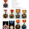A page from "The Armies of Warlord China 1911-1928" by Schiffer Publishing, Ltd. shows nine distinct medals (A–I) from 1911–1928, each with unique designs and ribbons, on a white background with descriptive text above.