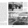 A black and white photo shows WWII aircraft being serviced in a hangar, with a smaller inset of a mechanic working on the engine of a North American T-6 Texan. Published by Schiffer Publishing, Ltd.