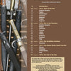 A display of assorted World War I bayonets on wood appears next to the title "Bayonets of the First World War" by Schiffer Publishing, Ltd., with a contents page featuring chapters on countries, war eras, and bayonet identification.
