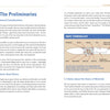 A book spread from "Liner Lock Knives" by Schiffer Publishing, Ltd. covers knife design basics: the left page details general considerations; the right shows a labeled folding knife diagram with liner lock terminology, great for workshops.