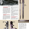 Schiffer Publishing, Ltd.'s "Bayonets of the First World War" features Russian infantry in 1915 and detailed bayonet photos, including close-ups of attachments and a M1915 knife-bayonet beside its sheath for easy identification.