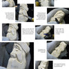 Step-by-step photo guide from Schiffer Publishing, Ltd.'s "Carving Caricature Bookmarks" shows gloved hands shaping bearded faces with detailed instructions—ideal for anyone interested in caricature wood carving.