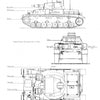 A technical illustration from "The Spielberger German Armor and Military Vehicle Series" by Schiffer Publishing, Ltd. depicts a WWII Panzerkampfwagen IV with labeled views highlighting features like the anti-aircraft gun and driver’s position.