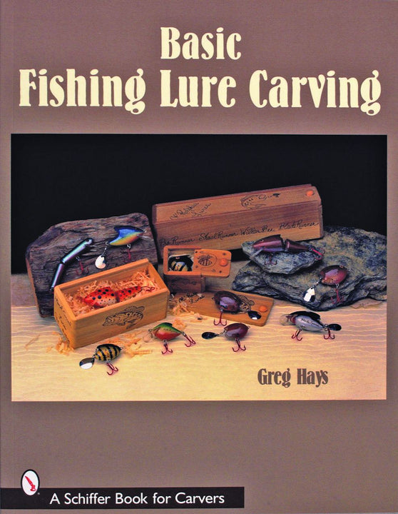 carve fishing lure Basic Fishing Lure Carving – Schifferbooks