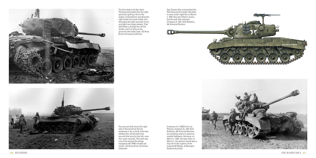 Side View Pershing M26 Pershing – Schifferbooks